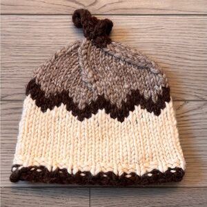 Cowichan wool knit hat.